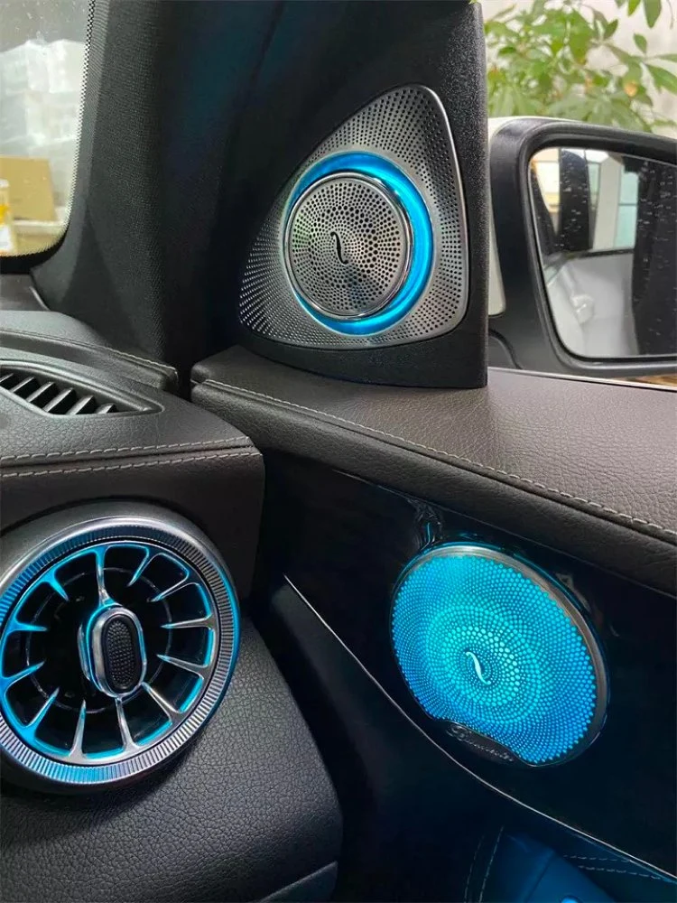 LED Air Vent for W177 Glc W205 Car Ambient Light 64 Colors